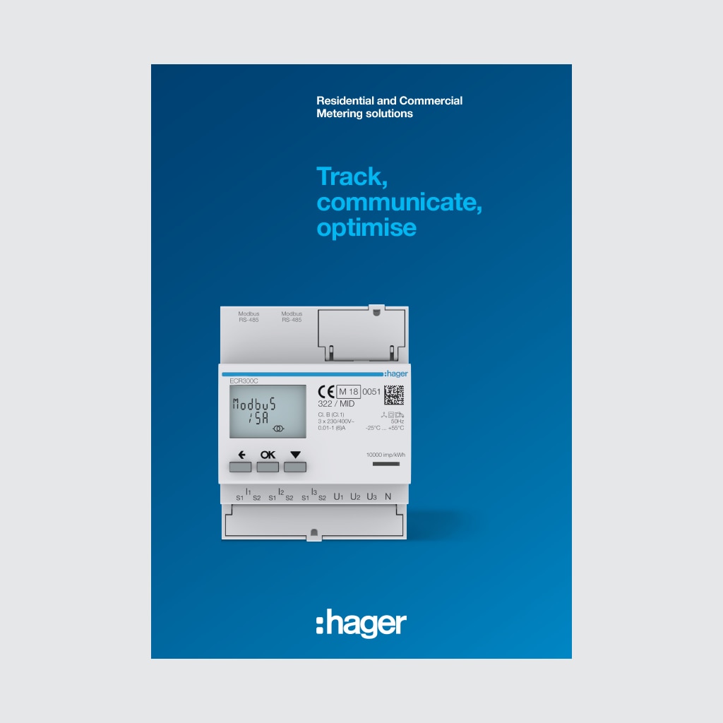 Image Energy Meters Brochure  | Hager Australia