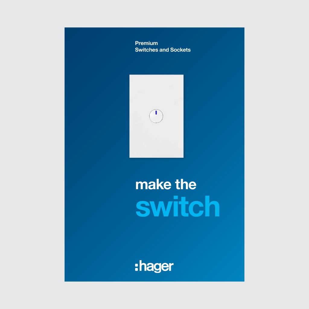 Image Make the Switch Brochure  | Hager Australia