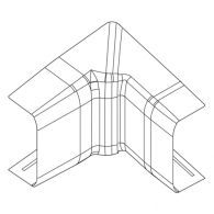 ATA207549016 - Inneneck einstellbar schnittkaschierend halogenfrei zu LFW 20x75mm verkehrsweiß