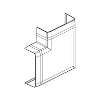 ATA207559016 - Flachwinkel schnittkaschierend aus ABS halogenfrei zu LFW 20x75mm verkehrsweiß