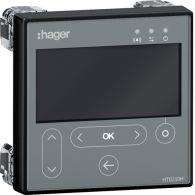 HTD210H - Display zum Türeinbau 96 x 96 mm für Leistungsschalter h3+ Energy