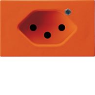 WH37583306D - FLF Gr.1 kompl.: Einbau-Steckdose T13 mit Statusanzeige mit Steckklemmen/ Orange