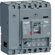 HHS101JC - Leistungschalter h3+ P160 LSI 4P4D N0-50-100% 100A 25kA CTC