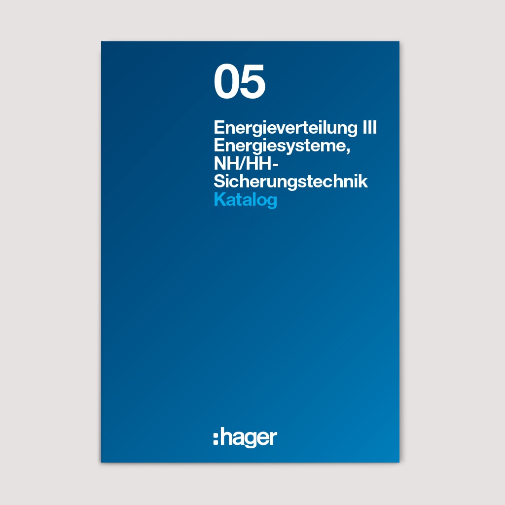 Bild Katalog 5 - Energieverteilung III | Hager Schweiz