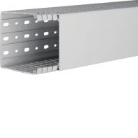 HA7100100 - Slotted panel trunking halogenfree HA7 100x100mm light grey