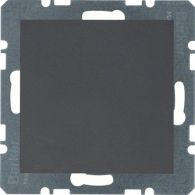 10091606 - Blind plug centre plate, B.3/B.7, ant., matt