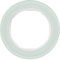 10112009 - Frame 1gang, R.classic, glass p. white