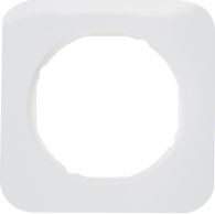 10112189 - Frame 1gang, R.1, p. white glossy