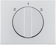 10887103 - Centre plate rot. knob for 3-step switch, K.5, al., al. anodised
