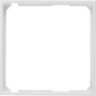 11091909 - Intermediate ring for central plate, S.1/B.3/B.7, p. white, matt, plastic
