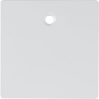 11466089 - Centre plate for pullcord switch/pullcord push-button, Q.x, p. white velvety