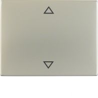 14057104 - Rocker imprinted arrows symbol, K.5, stainless steel, metal matt finish