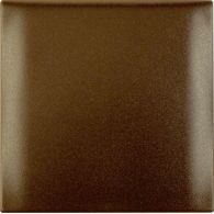 918282501 - Integro Flow-Frame, 1-Gang with Hinged Cover, Brown Matt