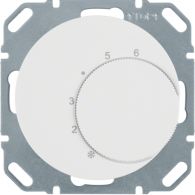 20262089 - Thermostat, change-over contact, centre plate, R.1/R.3, p. white glossy