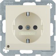 41098982 - SCHUKO soc.out. LED orient.,enhncd contact prot., screw-in lift term.,S.1,wh.gl.