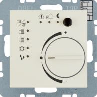 75441152 - Thermostat with push-button interface, S.1, white glossy
