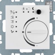 75441159 - Thermostat with push-button interface, S.1, polar white glossy