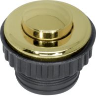 181112 - Push-button, NO contact, TS, gold glossy, 24-carat galvanised