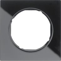 10112216 - Frame 1gang, R.3, glass black