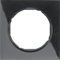 10112245 - Frame 1gang, R.3, black glossy