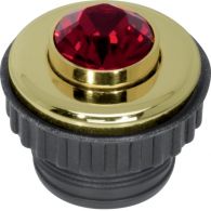 19650208 - Push-button Siam, TS Crystal, gold glossy