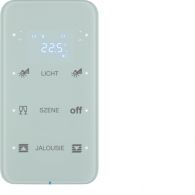 75643160 - Touch sensor 3g thermostat, display, intg bus coupl. , KNX-R.1, glass p.white