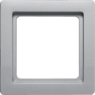 10116084 - Frame 1gang Q.1 alu velvety, lacquered