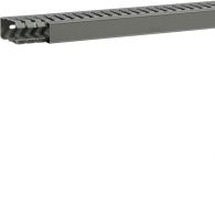 BA7A60025 - Slotted panel trunking made of PVC BA7A 60x25mm grey