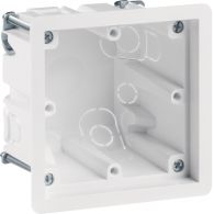 18721010 - Wall box 1gang for hollow-wall mounting, R.8, light grey