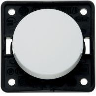 936512509 - On/off switch, Integro - Design Flow/Pure, polar white glossy