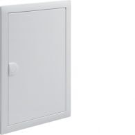 VZ102N - Marco y puerta opaca metálicos para caja VU/VH 2 filas, 24 módulos, RAL 9010