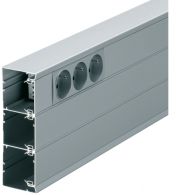 GBA501611ALU - Canal portamecanismos, en aluminio anodizado natural, de 50x160 mm