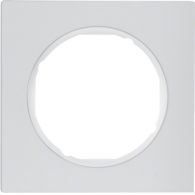 10112274 - Marco 1E, R.3, aluminio/blanco, brillo