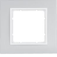 10116914 - Marco B.7, 1 elemento , aluminio / blanco polar, mate