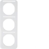10132169 - Marco con portaetiquetas 3EV, R.1, blanco polar, brillo
