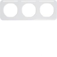 10132179 - Marco con portaetiquetas 3EH, R.1, blanco polar, brillo