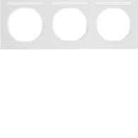 10132279 - Marco con portaetiquetas 3EH, R.3, blanco polar, brillo