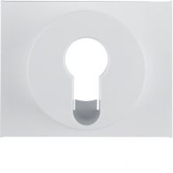 15057009 - Tapa para interruptor/pulsador  llave K1,K5 blanco polar, brillo