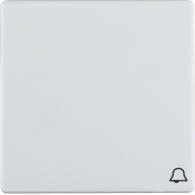 16206059 - Tecla símbolo campana, Q1 blanco  polar