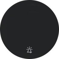 16202025 - Teclas con símbolo campana, R.1/R.3, negro, brillo