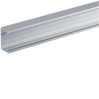 BRAP651001ELN - Canal portamecanismos, en aluminio anodizado natural, de 65x100 mm