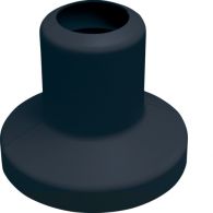 G71267021 - unión embellecedor con guia redonda, negro