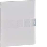 VZ218P - Puerta opaca blanca para cajas vega , serie VB, 2 filas 18 mód