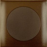 928912501 - Regulador 1-10 con marco, Integro, marrón, mate
