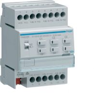 TXM646R - Actuador calefacción, 6 canales, con regulador de temperatura, easy