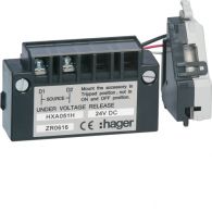 HXA051H - Relé de mínima tensión RETARDADA para interruptores x160-x250, 24 Vdc