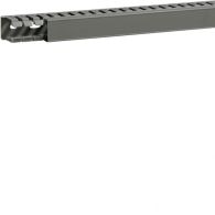 BA7A40025 - Canal de cuadro, en PVC, de 40x25 mm, color gris (RAL7030)