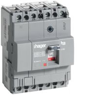 HDA033L - Interruptor automático de caja moldeada x160, 4P4D, 18kA, 32A, TM Fijo