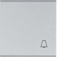 WL6012 - Tecla con símbolo &quot;campana&quot;, lumina, plata
