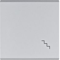 WL6032 - Tecla con símbolo &quot;escaleras&quot;, lumina, plata
